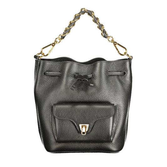 Coccinelle Black Leather Womens Bag