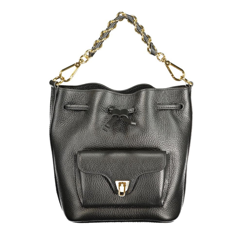Coccinelle Black Leather Womens Bag