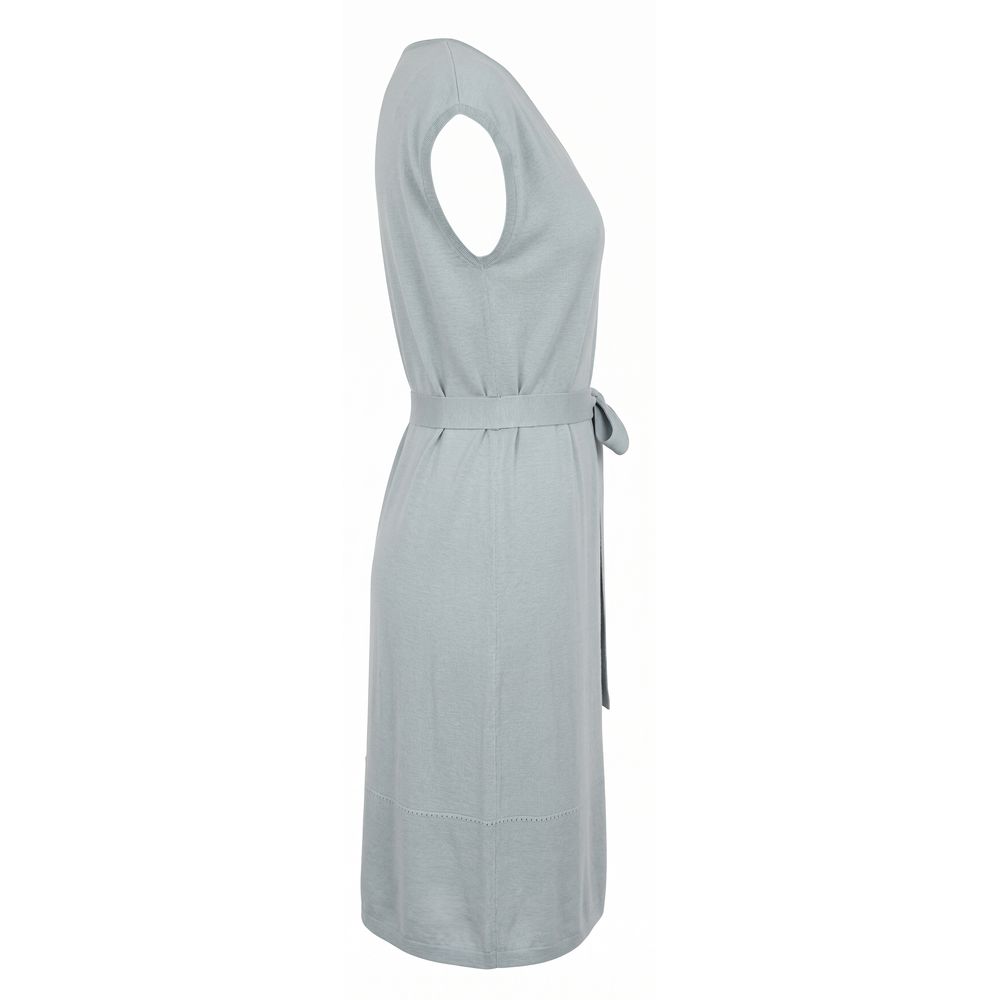 Malo Grey Silk Women Dress - Elegant & Stylish