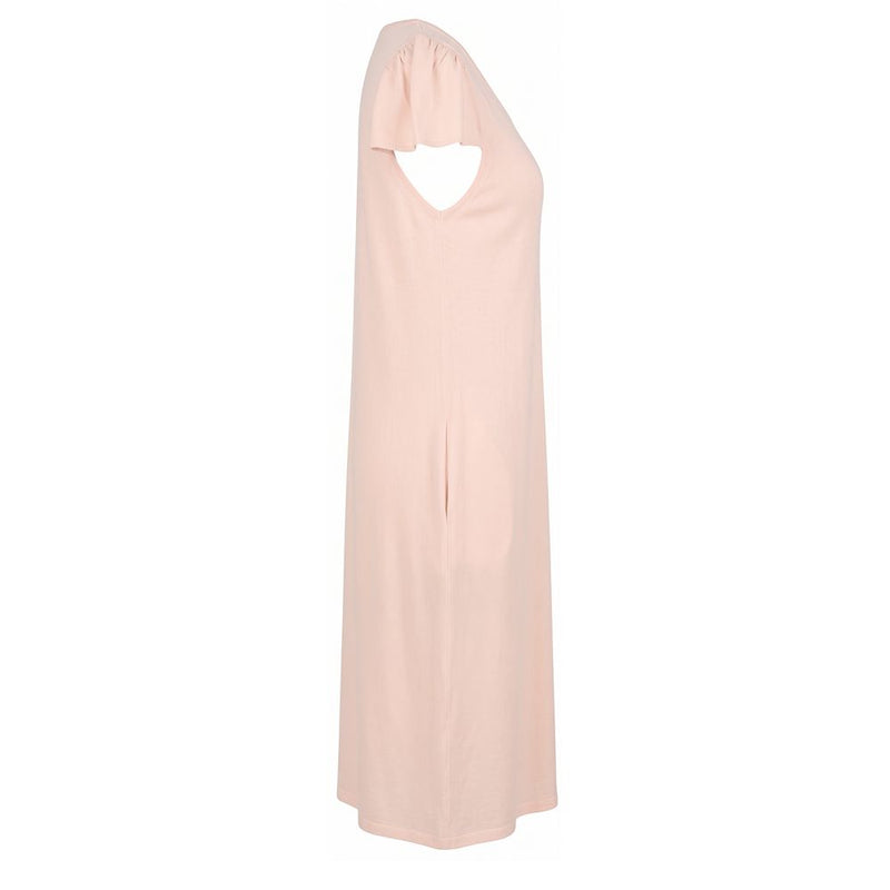 Malo Pink Cotton Dress for Women - Chic and Comfortable