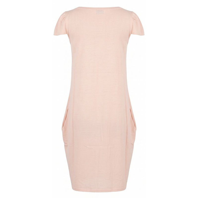 Malo Pink Cotton Dress for Women - Chic and Comfortable