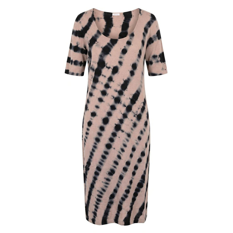 Malo Purple Cotton Women Dress