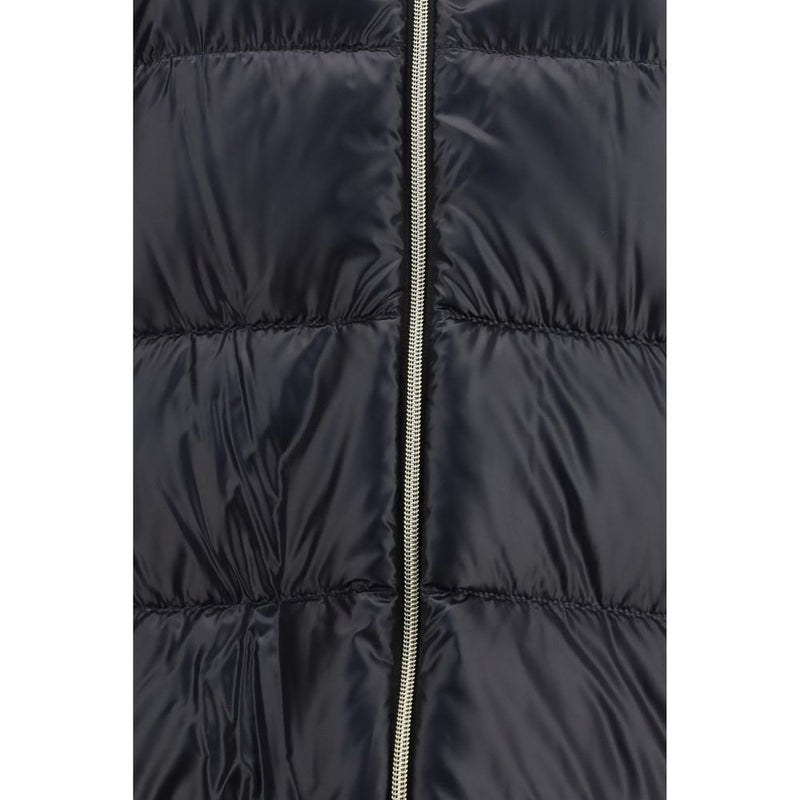 Doudoune longue Herno en duvet d'oie noir