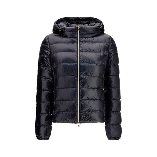 Veste longue Herno en polyamide noir
