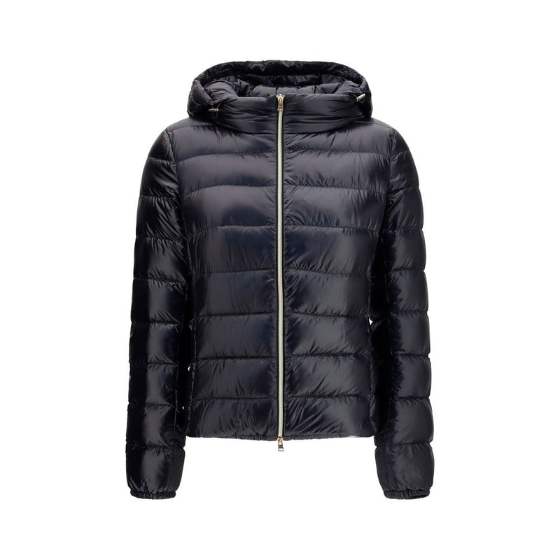 Veste longue Herno en polyamide noir