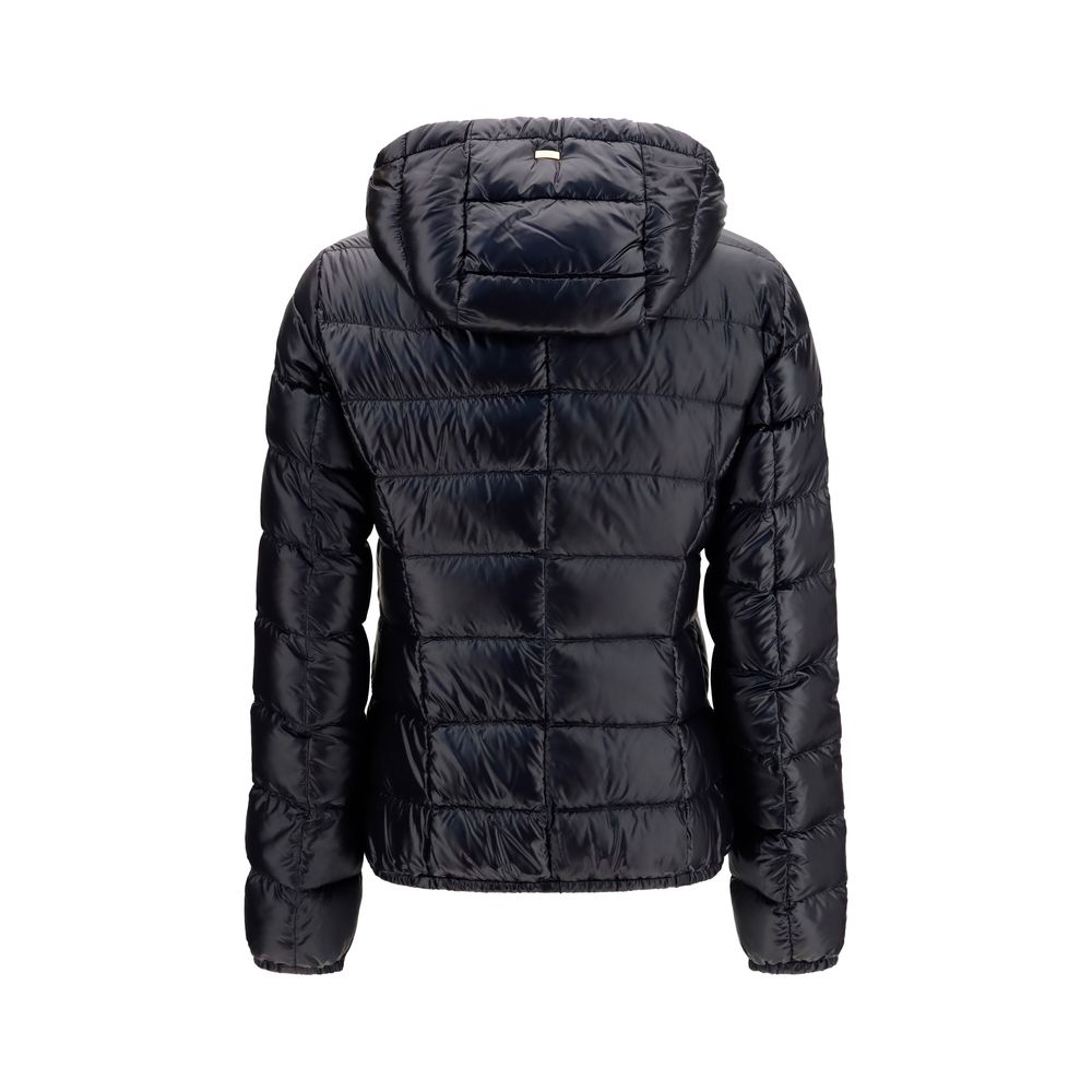 Veste longue Herno en polyamide noir