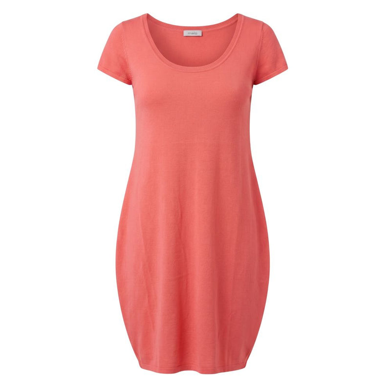 Malo Red Cotton Dress for Women - Chic and Comfortable
