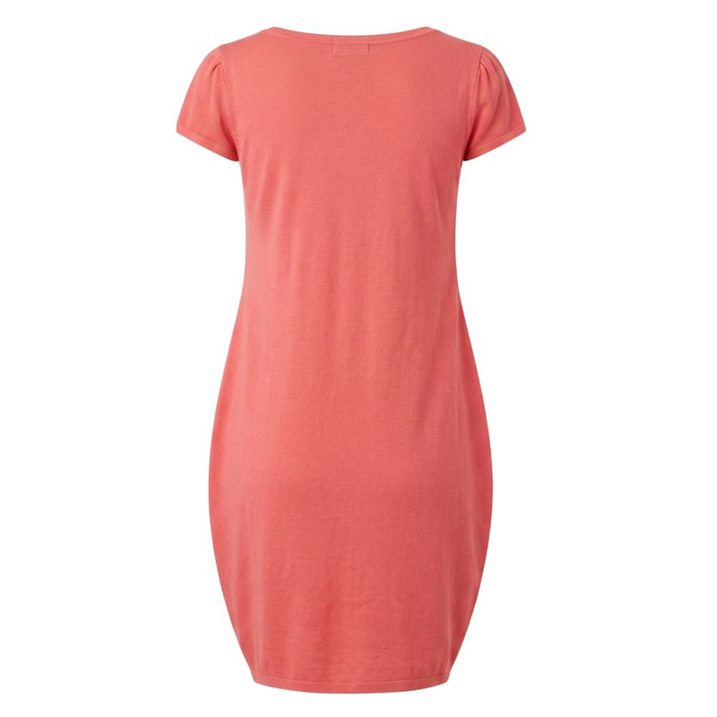Malo Red Cotton Dress for Women - Chic and Comfortable