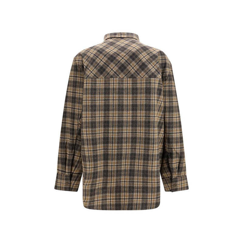 Rohe Multicolor Wool Oves Aries Pattern Shirt
