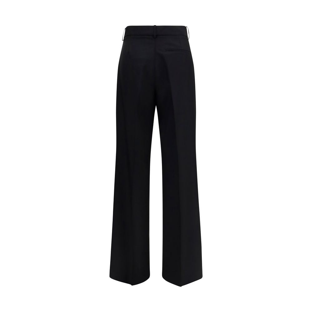 Pantalon de Costume Rohe Oves Aries en Laine Noire