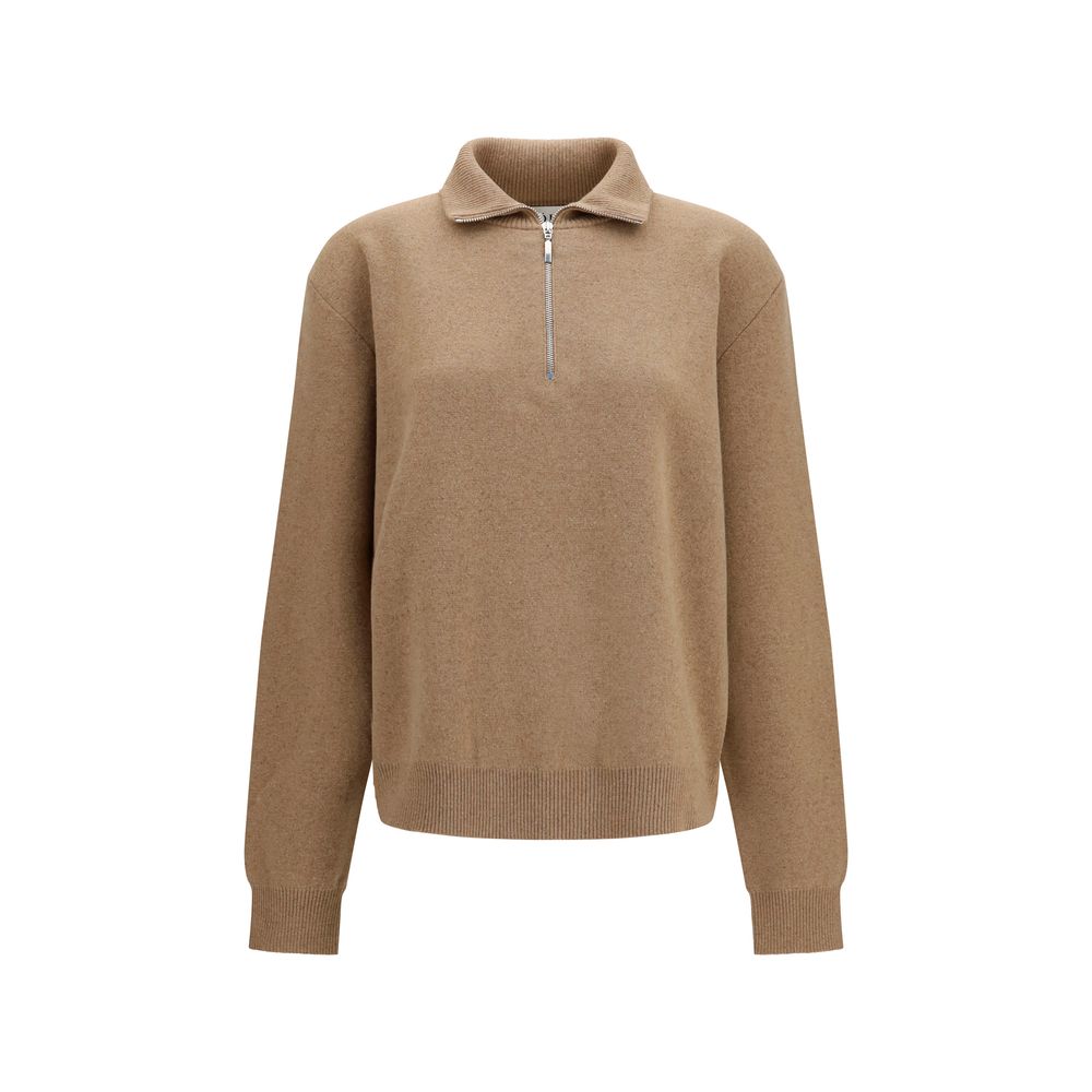 Hoodie Rohe Beige en laine Oves Aries