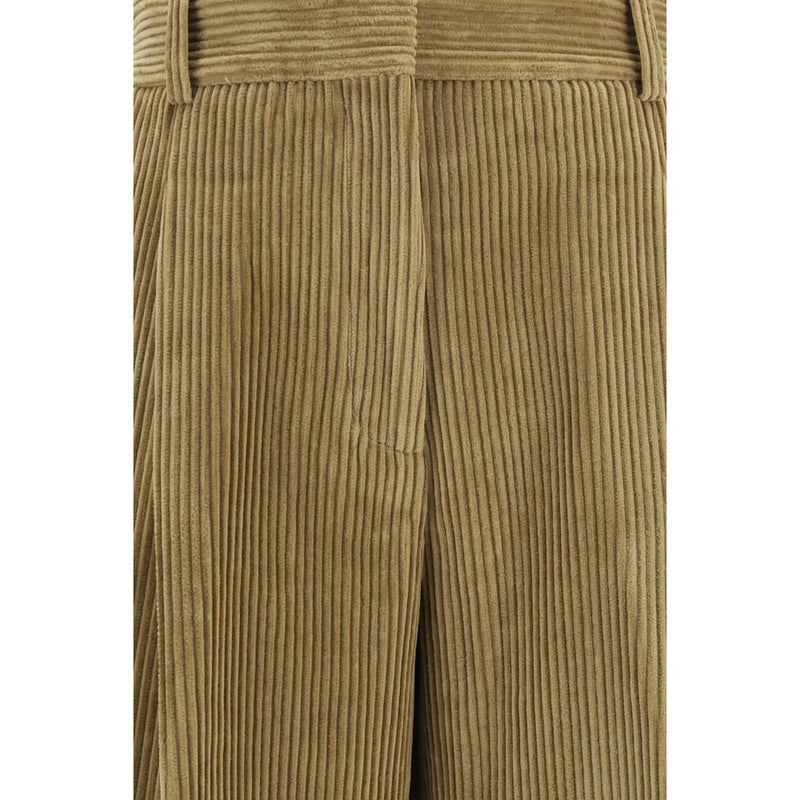 Rohe Beige Cotton Flared Pants