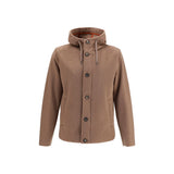 Herno Brown Polyester Full-Length Jacket