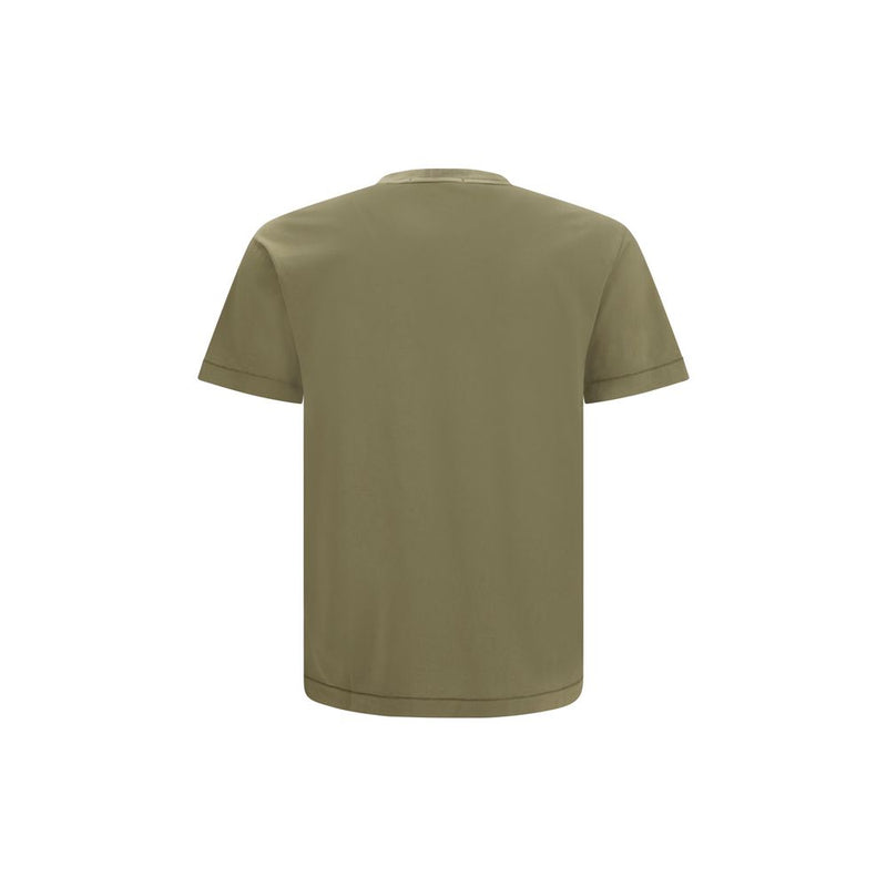 Stone Island Bicolor Cotton T-Shirt for Men