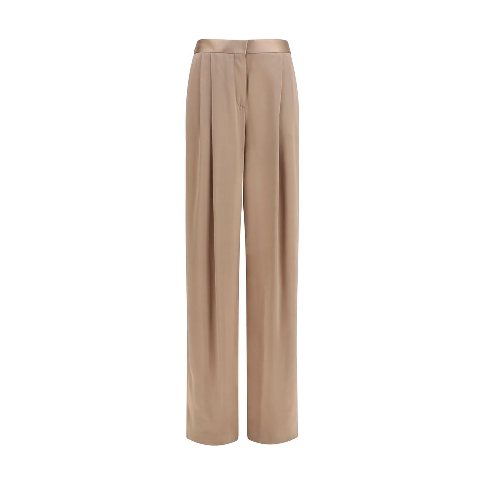 Tom Ford Beige Silk Casual Pants - Élégance et Confort