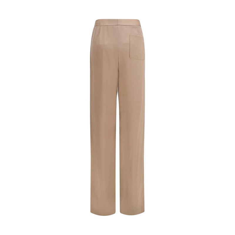 Tom Ford Beige Silk Casual Pants