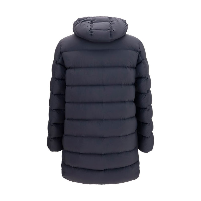 Herno Black Polyamide Full-Length Jacket - Stylish & Functional
