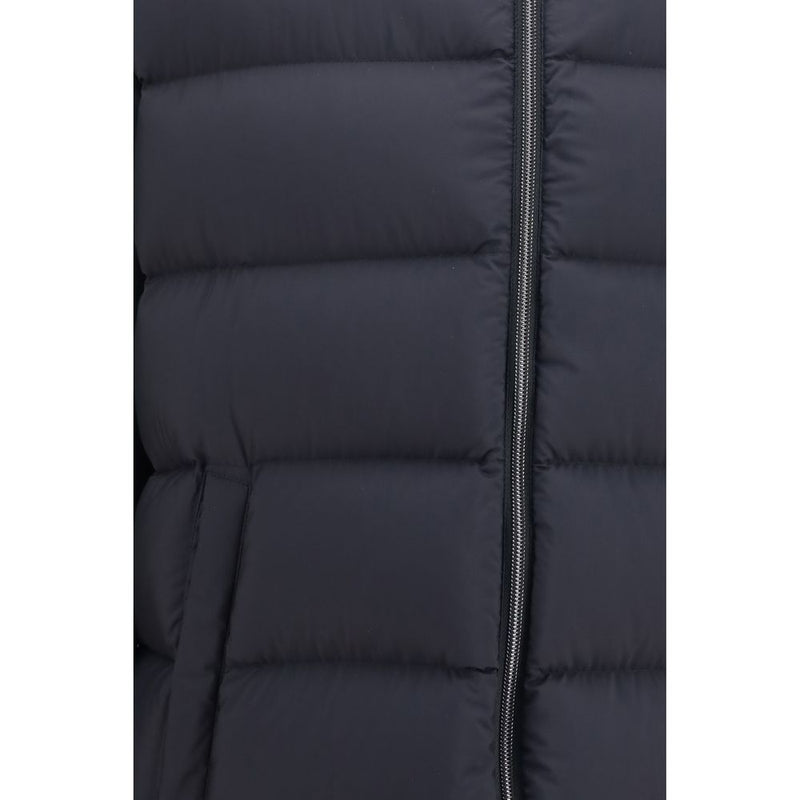 Herno Black Polyamide Full-Length Jacket - Stylish & Functional