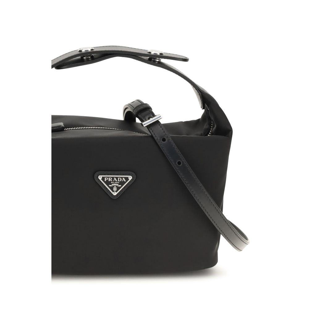 Prada Black Recycled Polyamide Shoulder Bag