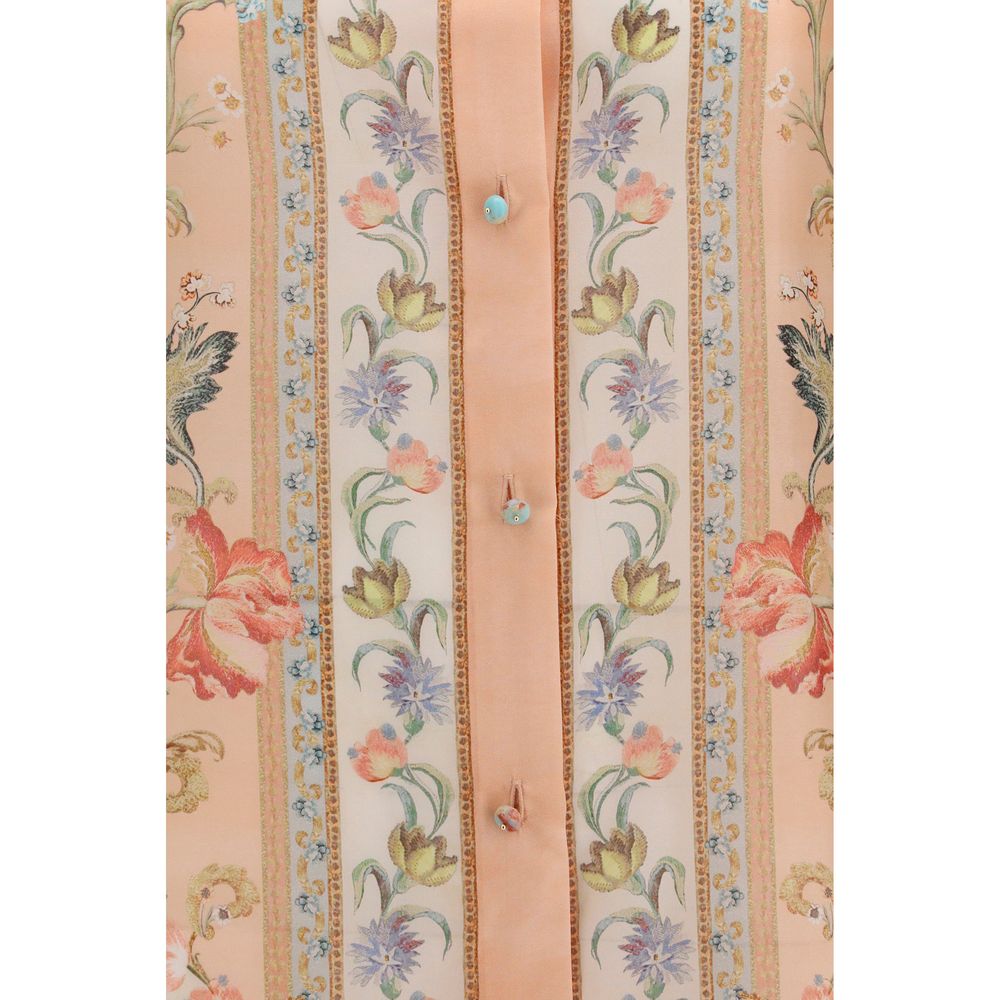 Zimmermann Roselight Multicolor Silk Shirt - Elegant & Versatile
