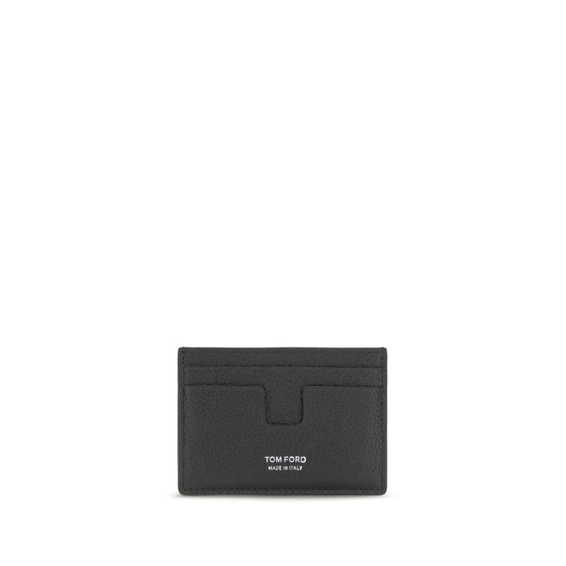 Tom Ford Black Calf Leather Bos Taurus Wallet