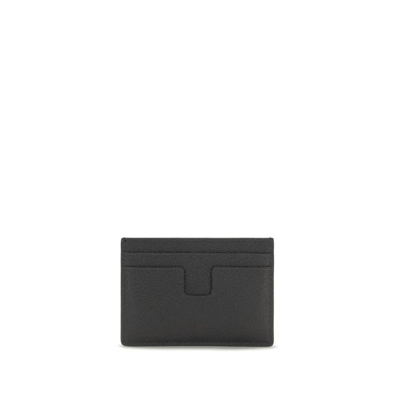 Tom Ford Black Calf Leather Bos Taurus Wallet