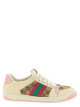 Gucci Multicolor Calfskin Low Top Sneakers - Screener Model