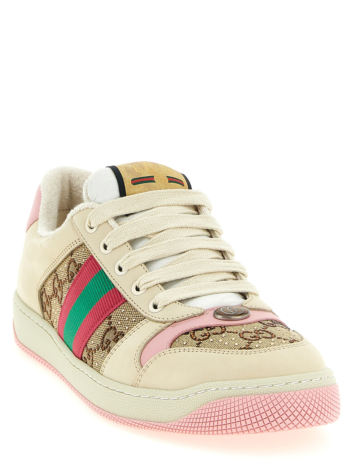 Gucci Multicolor Calfskin Low Top Sneakers - Screener Model