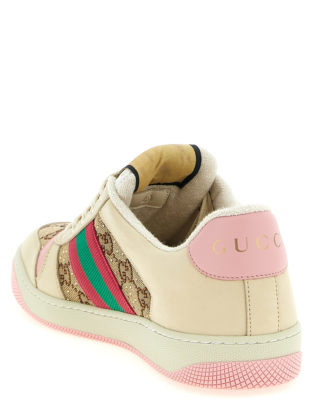 Gucci Multicolor Calfskin Low Top Sneakers - Screener Model