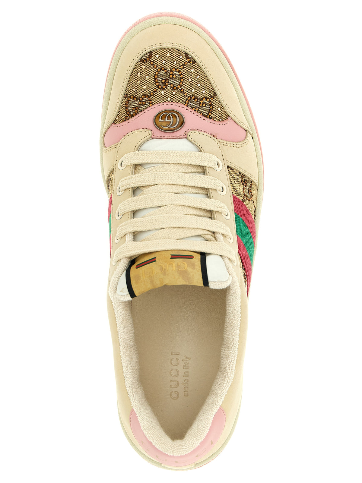 Gucci Multicolor Calfskin Low Top Sneakers - Screener Model