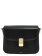 A.P.C. Black Cowhide Crossbody Bag