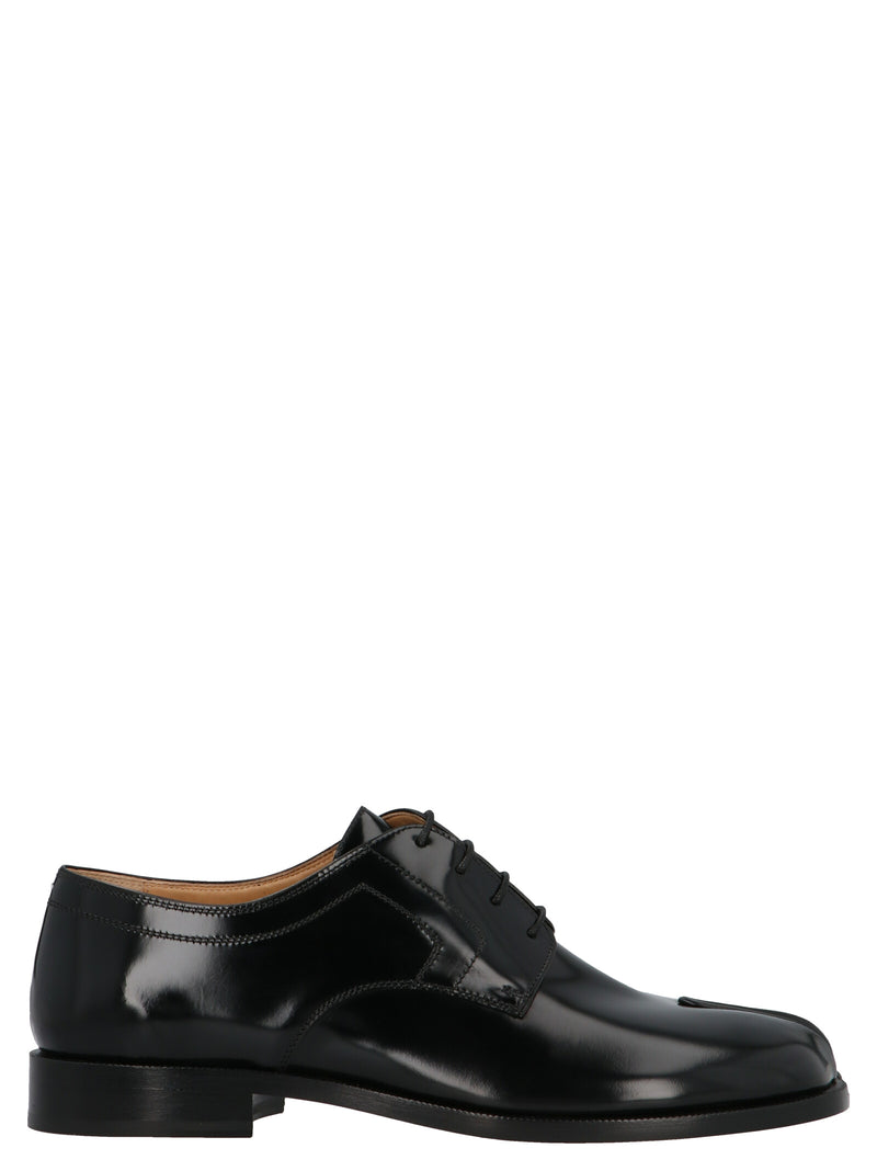 Maison Margiela Black Calfskin Oxfords and Derbies for Men