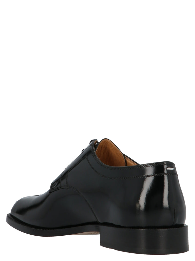 Maison Margiela Black Calfskin Oxfords and Derbies for Men
