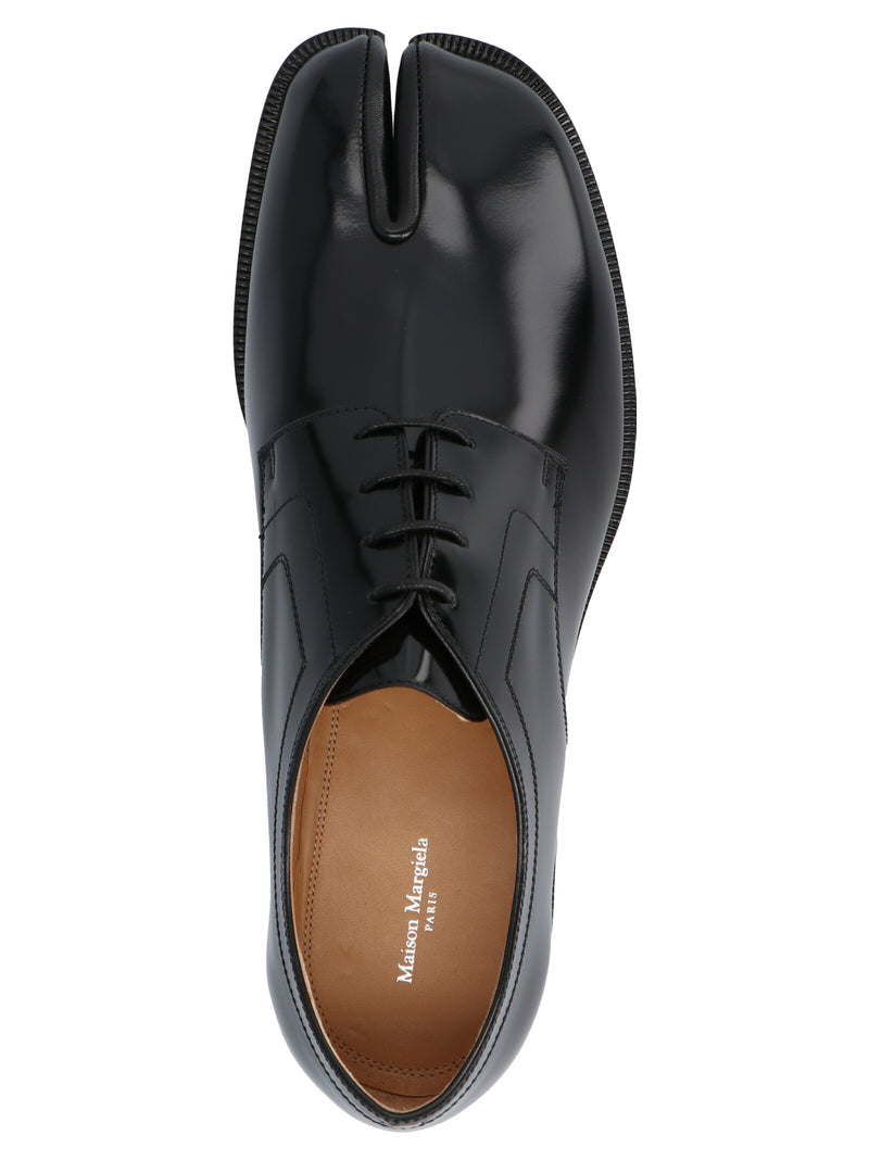 Maison Margiela Black Calfskin Oxfords and Derbies for Men