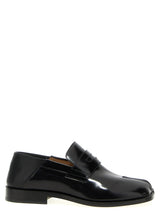 Maison Margiela Black Calfskin Slip-On Loafers