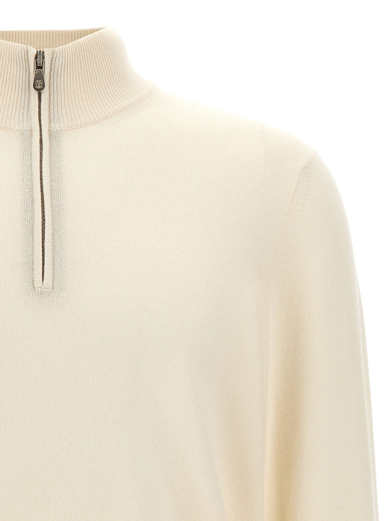Brunello Cucinelli Cardigan en cachemire blanc