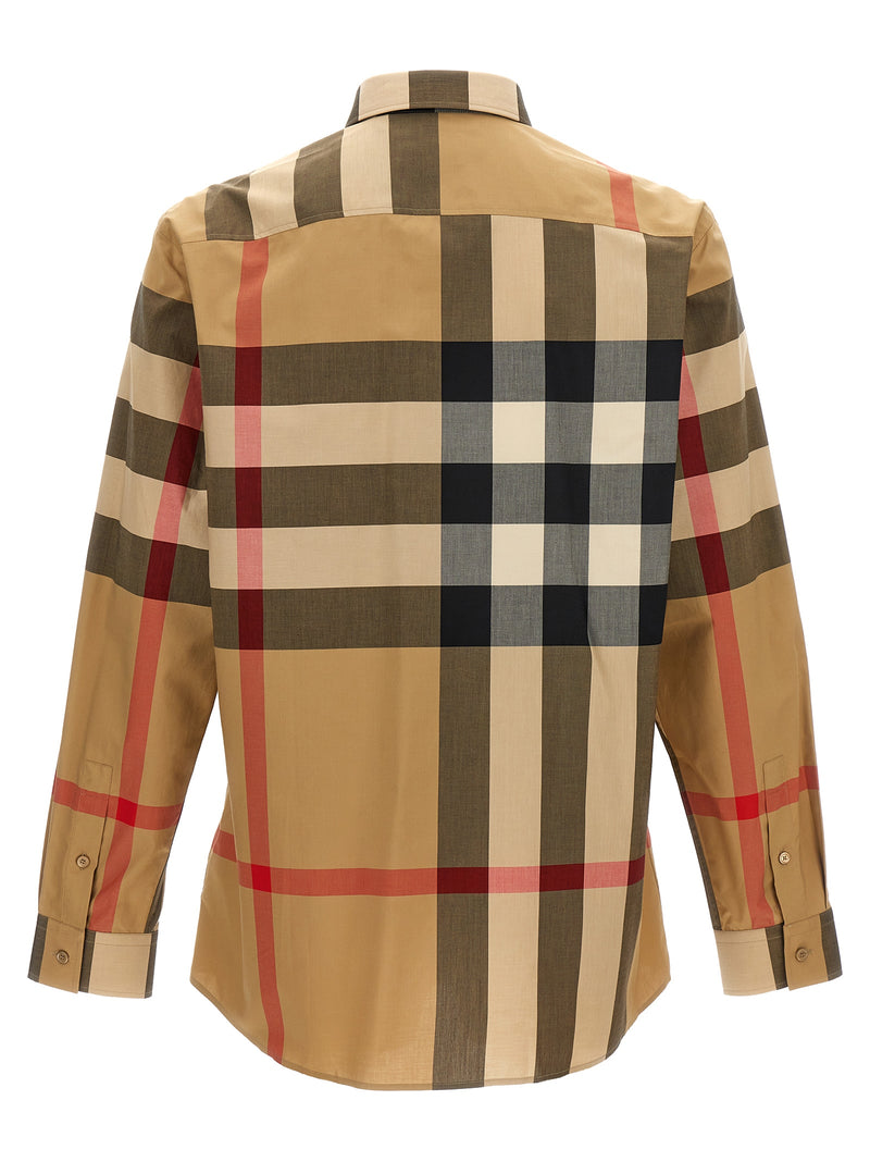 Burberry ‘Summerton’ Beige Cotton Blouse for Men
