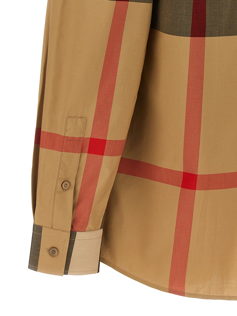 Burberry ‘Summerton’ Beige Cotton Blouse for Men