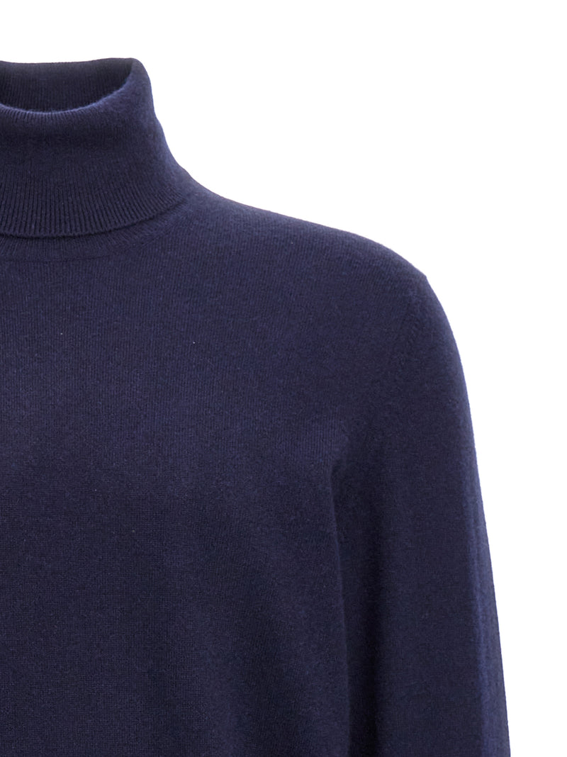 Cardigan Brunello Cucinelli bleu en cachemire