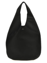 Sac bandoulière A.P.C. en cuir de veau noir
