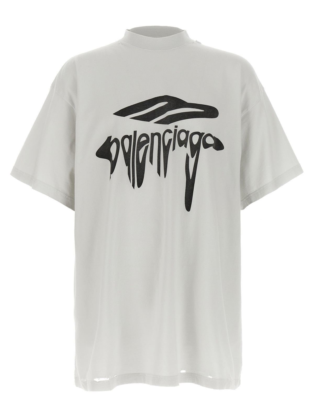 T-shirt Balenciaga en coton blanc