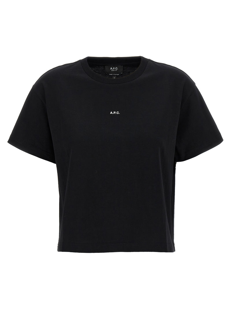 T-shirt bicolore en coton biologique A.P.C.