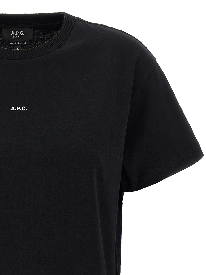 T-shirt bicolore en coton biologique A.P.C.