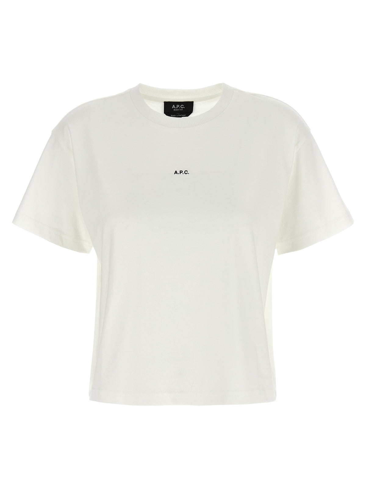 T-shirt bicolore en coton biologique A.P.C.
