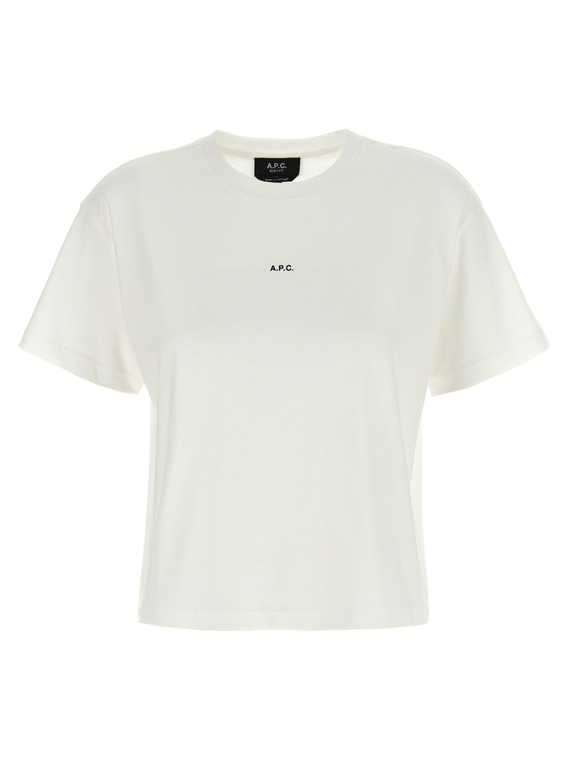 T-shirt bicolore en coton biologique A.P.C.