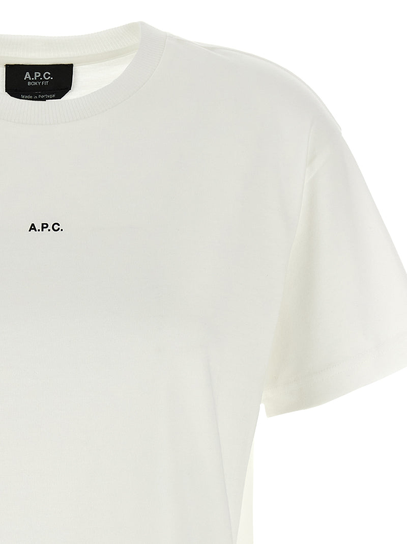 T-shirt bicolore en coton biologique A.P.C.