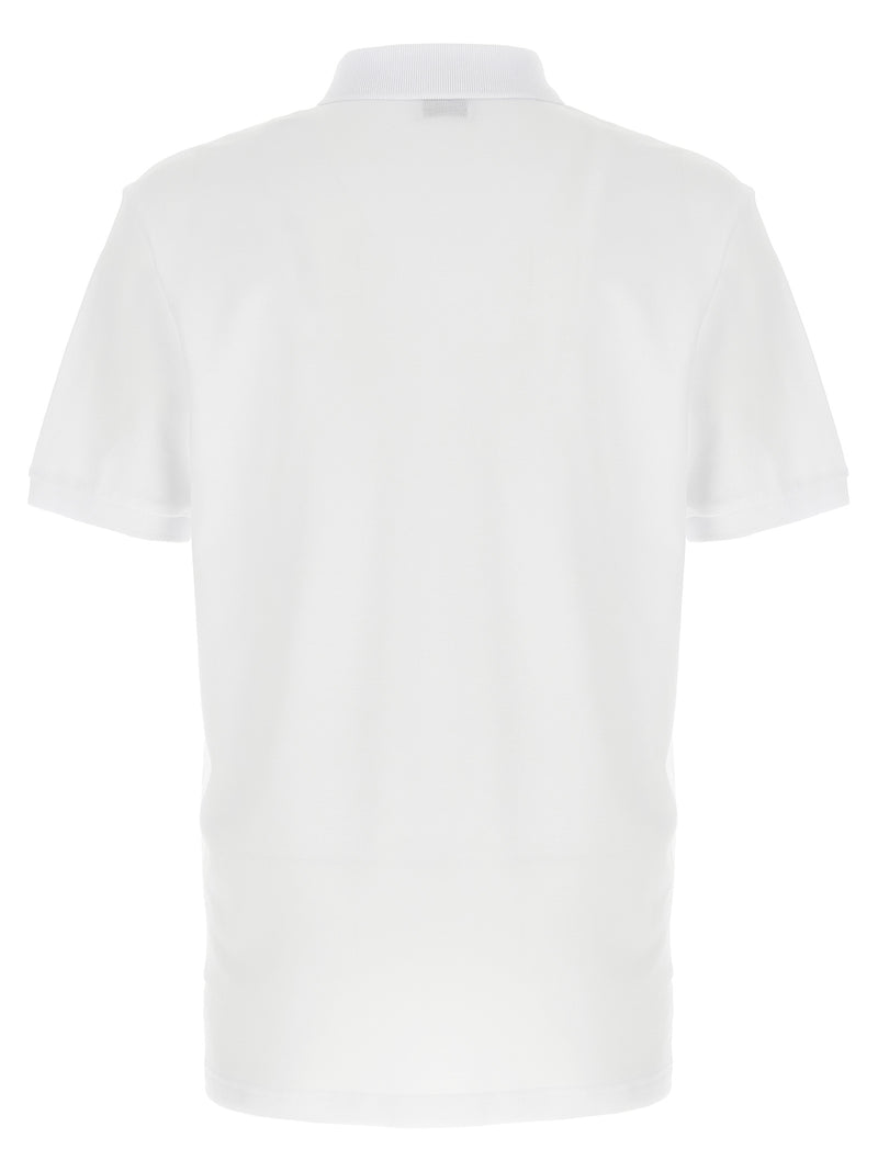 Polo Moschino en coton blanc