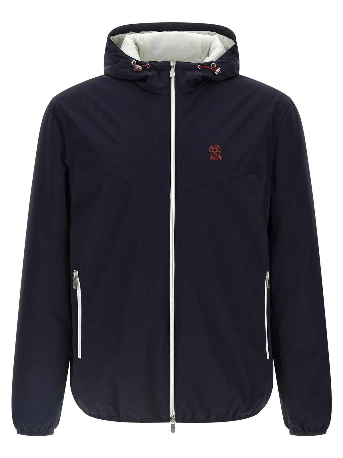 Brunello Cucinelli Blue Polyamide Shell Jacket