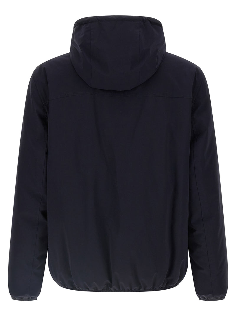 Veste Brunello Cucinelli bleue en polyamide