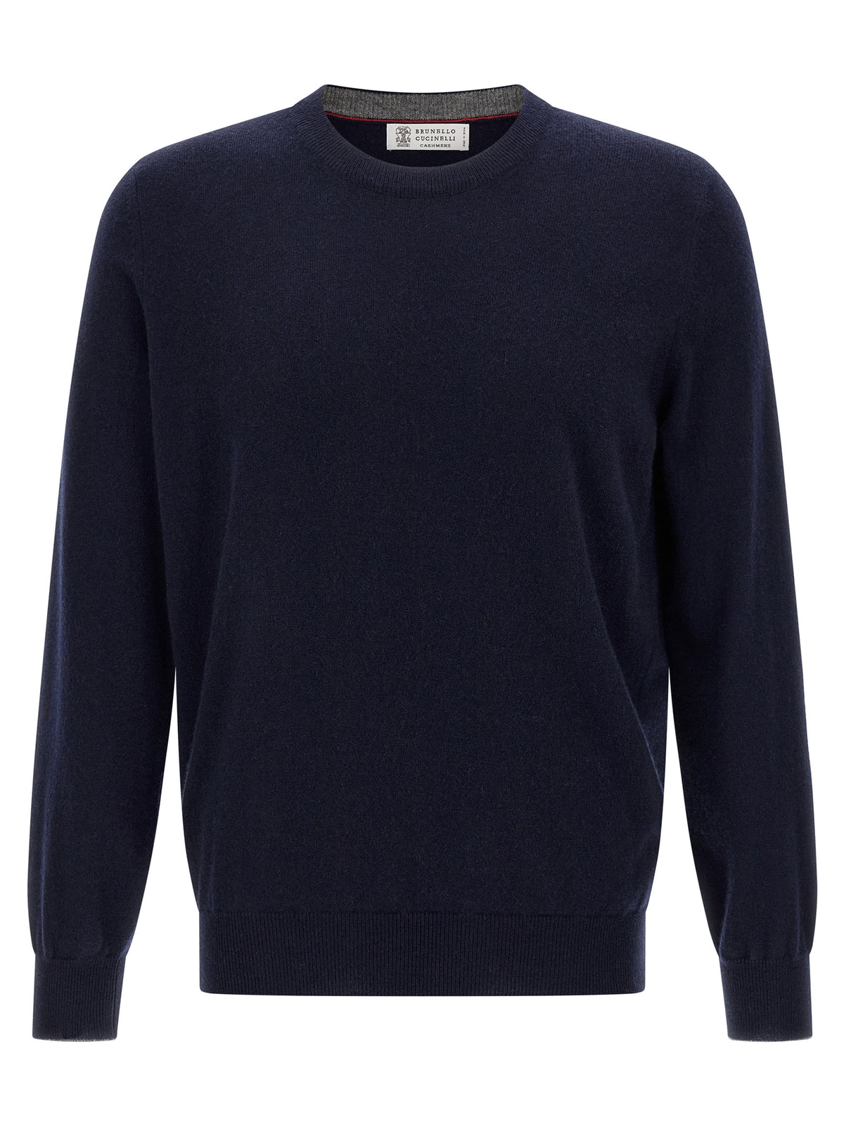 Cardigan Brunello Cucinelli bleu en cachemire